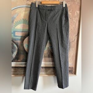 AKRIS PUNTO - Pinstriped straight Ankle Trousers